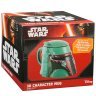 Чашка Star Wars Boba Fett Helmet Sculpted 3D Ceramic Mug 20 oz.