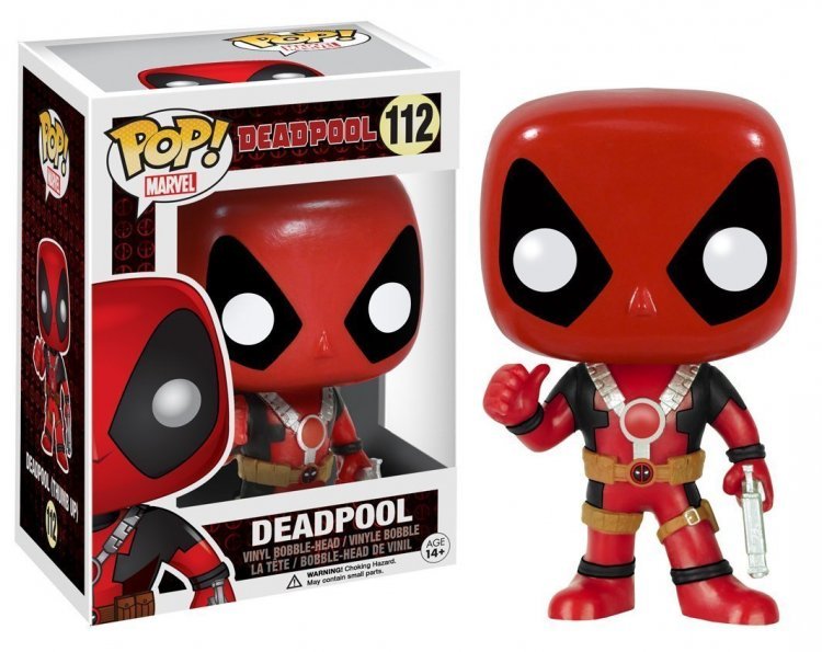  Фигурка Deadpool Thumbs Up Pop! Vinyl Bobble Head Figure