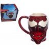 Чашка 3D Marvel: Venom Carnage Sculpted Ceramic Mug кружка Карнаж Веном 769 мл.