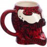 Чашка 3D Marvel: Venom Carnage Sculpted Ceramic Mug кружка Карнаж Веном 769 мл.