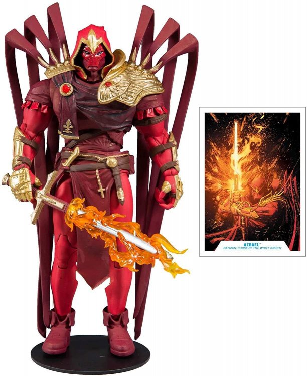 Фігурка McFarlane Toys DC Multiverse Azrael: Batman Curse of The White Knight Action Figure