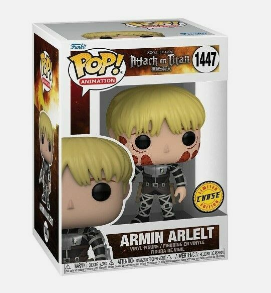 Фигурка Funko Attack on Titan Armin Arlelt Атака Титанов фанко Армин (CHASE  Exclusive) 1447