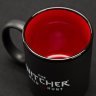 Кружка The Witcher 3 White Wolf Black/Red Ceramic Mug Чашка 325 ml