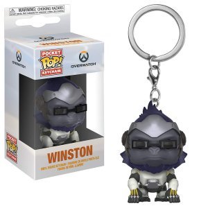 Брелок - Funko Pocket Pop! Overwatch Keychain - Winston