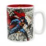 Подарочный набор DC COMICS Superman чашка 460 мл, брелок и пины	