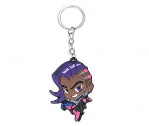 Брелок Overwatch Keychain - SOMBRA