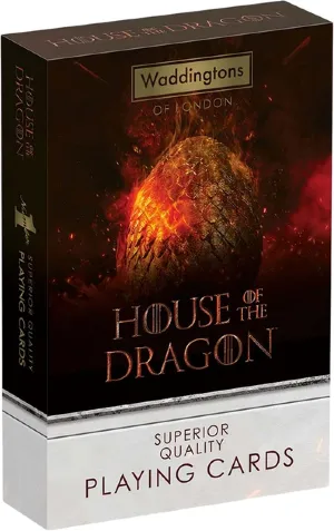 Гральні карти Winning Moves Game of Thrones House of Dragons Waddingtons Number 1 Гра престолів Дім дракона