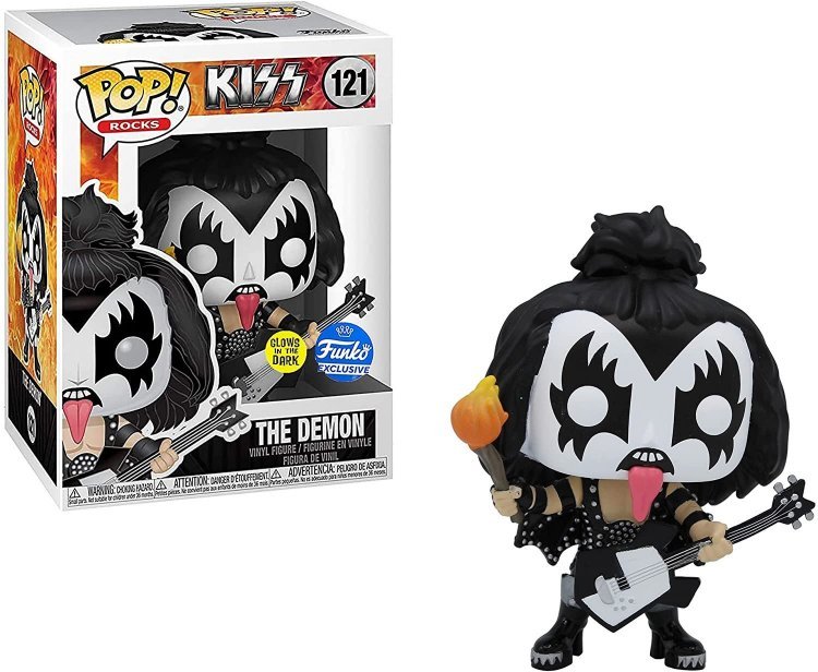 Фігурка Funko KISS The Demon - Glow in The Dark (Exclusive) Фанко Кісс Демон 121