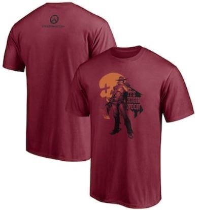 Футболка Cassidy Garnet McCree Overwatch Hero T-Shirt (розмір L)