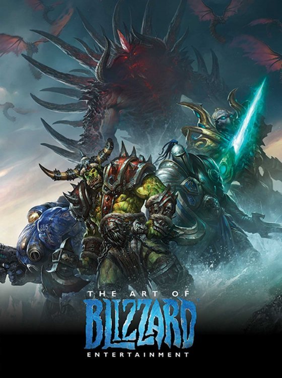 Книга The Art of Blizzard Entertainment (Тверда палітурка) (Eng) - невеликі пошкодження