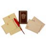 Канцелярский набор Harry Potter: Gryffindor Desktop Stationery Set Гарри Поттер Блокнот + Перо