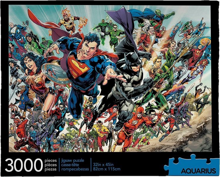 Пазл ДС Комикс Герои Aquarius DC Comics Heroes Puzzle (3000-Piece)