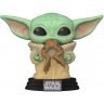 Фигурка Funko Star Wars: Mandalorian Мандалорец with Frog Фанко Звёздные войны Grogu Грогу 379