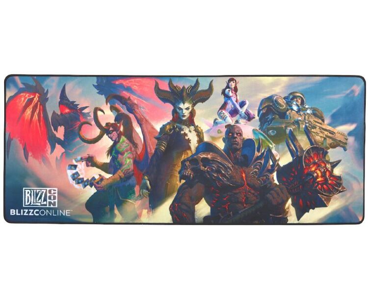 Килимок ігрова поверхня Blizzard 2021 BlizzConline Exclusive Gaming Desk Mat (90*37cm)