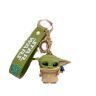 Брелок підвіска на рюкзак Star Wars Mandalorian Baby Yoda 3D Keychain Backpack Мандалорець Грогу #3