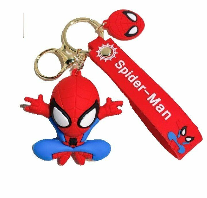 Брелок подвеска на рюкзак Marvel Spider-man 3D Keychain Человек паук Backpack #4