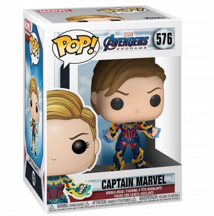 Фигурка Funko Pop Marvel: Avengers Endgame Captain Marvel with New Hair