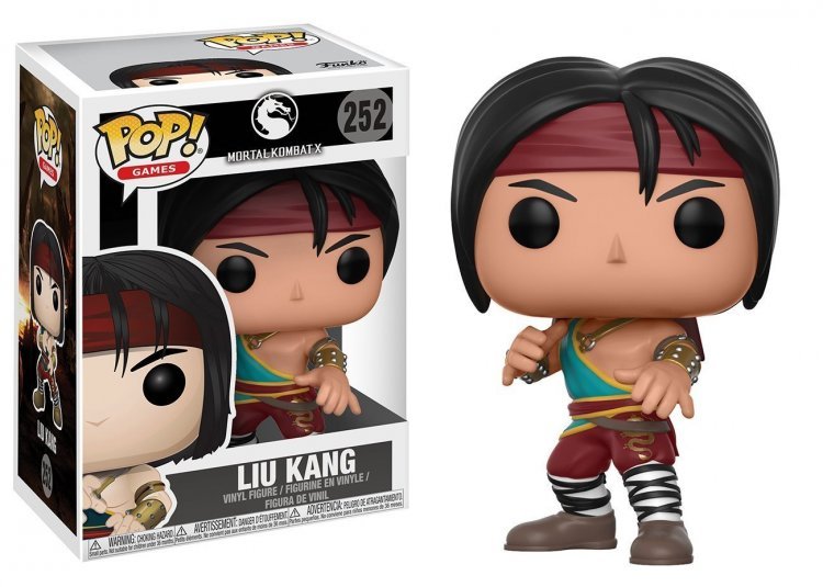 Фигурка Funko Pop Mortal Kombat - Liu Kang