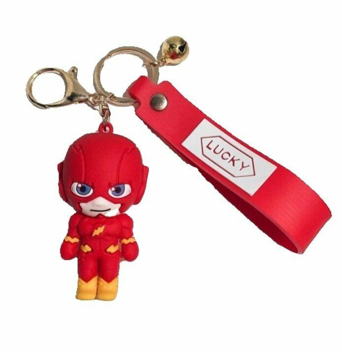 Брелок підвіска на рюкзак DC Super Hero Flash 3D Keychain Флеш Backpack