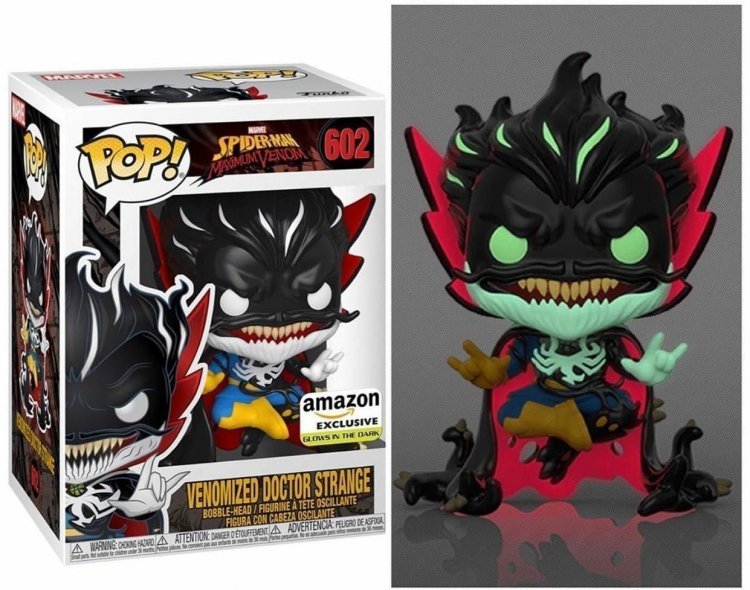 Фигурка Funko Pop Marvel: Venom Doctor Strange Venomized фанко Доктор Стрендж (Amazon Exclusive) 602