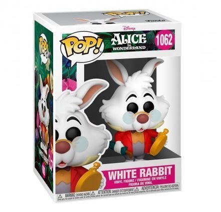 Фігурка Funko Pop Disney: White Rabbit Аліса в країні чудес Білий кролик з годинником 1062