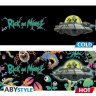 Кружка Rick and Morty Spaceship Ceramic Mug Чашка Рик и Морти 460 ml (теплочувствительная)
