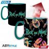 Кружка Rick and Morty Spaceship Ceramic Mug Чашка Рик и Морти 460 ml (теплочувствительная)
