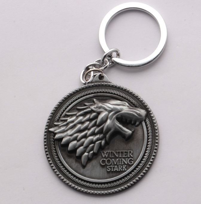 Брелок Game of Thrones Stark Wolf Head №2