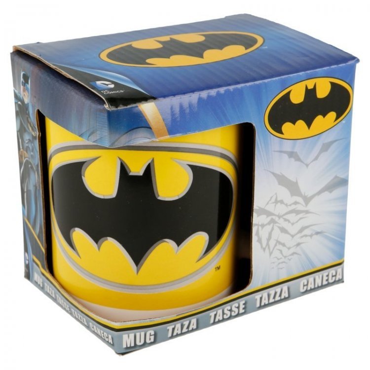 Кружка DC Batman Logo Ceramic Mug чашка 325 ml