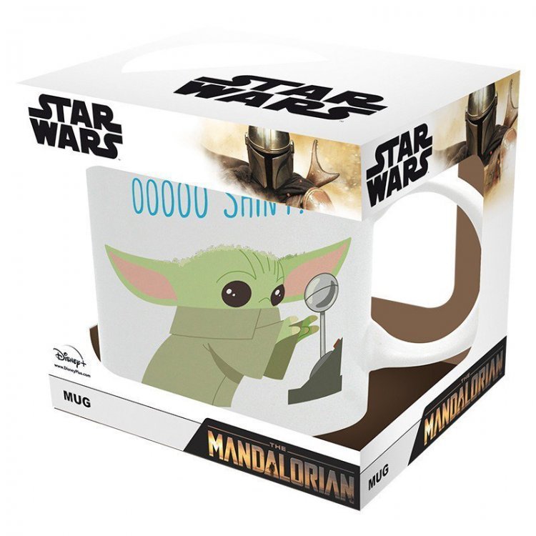 Чашка Мандалорец Грогу The Mandalorian Baby Yoda chibi Mug кружка Звездные Войны 320 мл