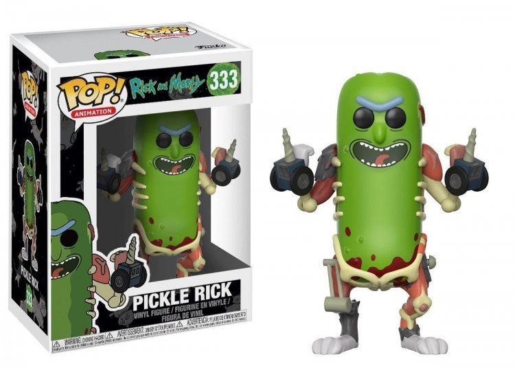 Фігурка фанк Рік і Морті Funko Pop! Rick and Morty - Pickle Rick 333