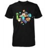  Футболка Minecraft Run Away! Glow in the Dark Youth Tee (розмір L)