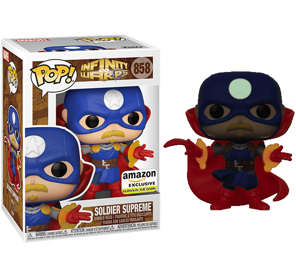 Фігурка Funko Marvel Infinity Warps Soldier Supreme фанко Верховний солдат Amazon Exclusive 858