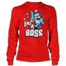  Футболка длинный рукав Minecraft Like a Boss Boys 8-20 Long Sleeve Tee (размер M)