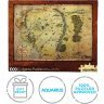 Пазл Lord of the Rings AQUARIUS Hobbit Middle Earth Map Puzzle Властелин колец Карта Средиземья 1000 шт.