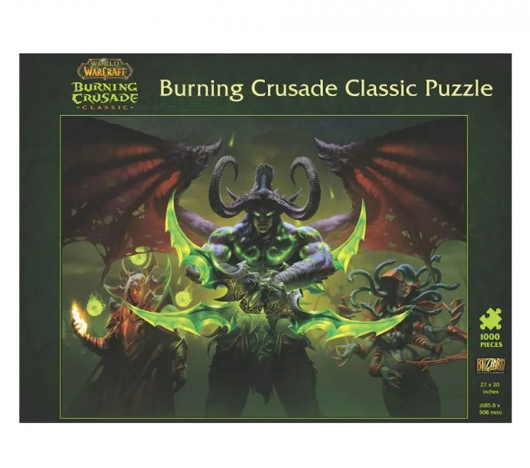 Пазл World of Warcraft Burning Crusade Classic 27'' x 20'' 1000-Piece Puzzle