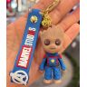 Брелок підвіска на рюкзак Marvel Groot 3D Keychain Грут Backpack