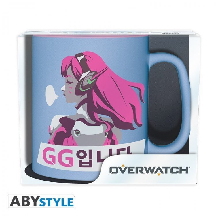 Кружка Overwatch D.VA Mug чашка Овервотч Діва 460 мл