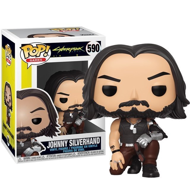 Фигурка Funko Pop Games: Cyberpunk 2077 Johnny Silverhand Figure фанко Киберпанк