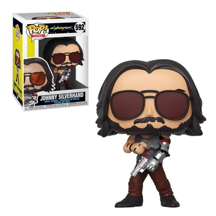 Фігурка Funko Pop Games: Cyberpunk 2077 - Johnny Silverhand 2 Figure фанк Киберпанк