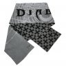 Шарф Diablo Knitted Scarf - Grey Діабло 214*33 см