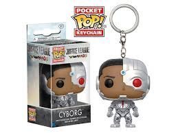 Брелок DC: Funko Pocket POP! Keychain - Justice League - Cyborg