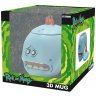 Чашка 3D Mug Rick and Morty Mr. Meeseeks Рик и Морти 450 мл