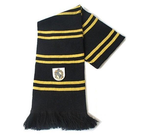 Шарф широкий Хаффлпаф (Scarf Harry Potter Hufflepuff Wool)