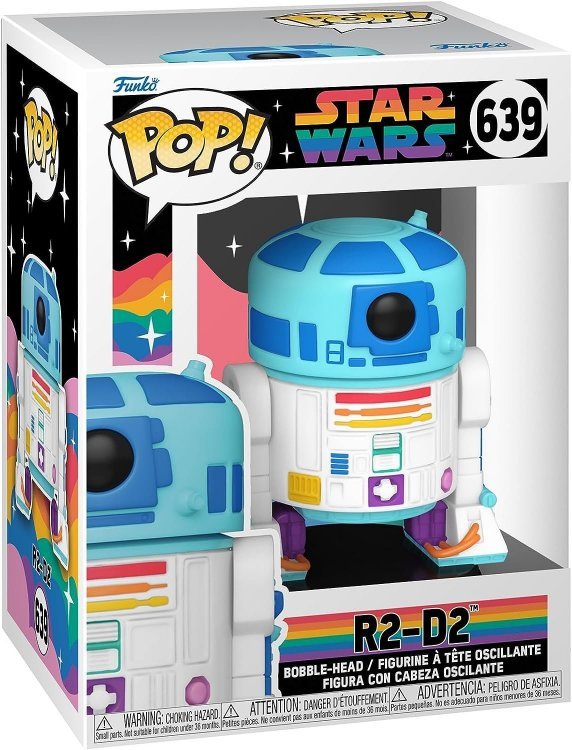 Фігурка Funko Star Wars: Pride 2023 - R2-D2 Фанко Зоряні війни Р2-Д2 639