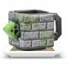 Чашка и подставка Zak designsMinecraft Creeper Sculpted 3D Mug Майнкрафт Кружка керамика 450 мл.