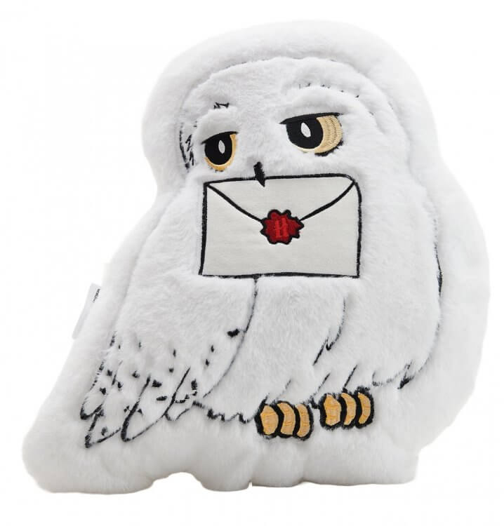 Мягкая игрушка подушка Букля сова Гарри Поттер Hedwig Harry Potter Snowy Owl Plush 40 см.