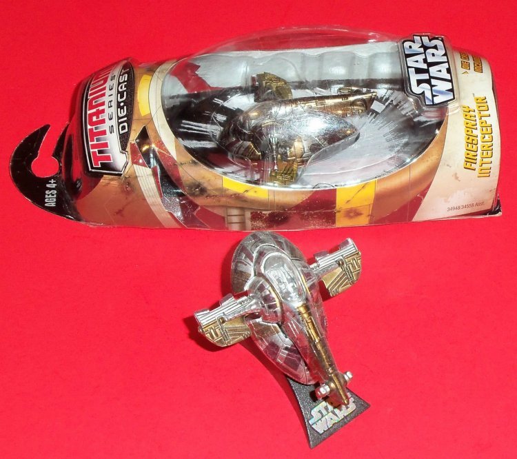 Фигурка Hasbro STAR WARS FIRESPRAY INTERCEPTOR SLAVE 1 2007