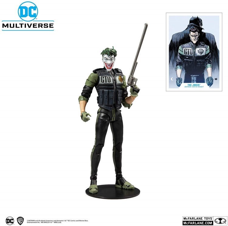 Фігурка McFarlane Toys DC Multiverse The Joker: Batman White Knight # 8 (Comics 2017) Джокер