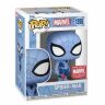 Фигурка Funko Marvel Spiderman Blue Фанко Человек паук с розой (Collector Corps Exclusive) 1355